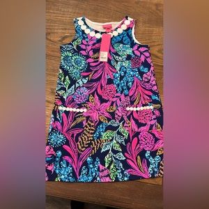NWT Girls Lilly Pulitzer Knit Shift Dress- Medium